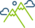 Icon of mountains