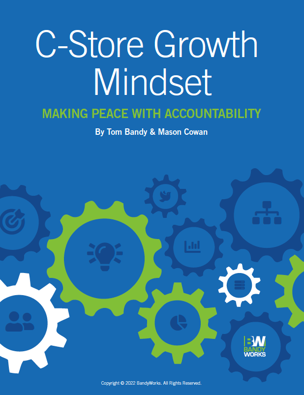 Image of C-Store Growth Mindset book cover by Tom Bandy and Mason Cowan