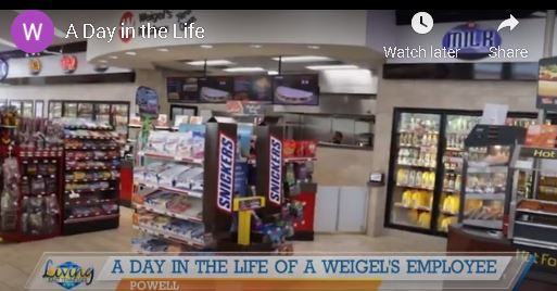 Image of Weigels store. C-store customer experience includes the store, the staff, the brand and the service.