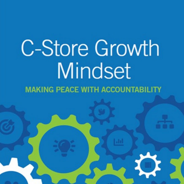 Image of the book C-Store Growth Mindset, Making Peace with Accountability by Tom Bandy and Mason Cowan. A field-test approach to establishing a culture of growth using an accountability system