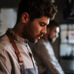 image of food service work in a convenience store