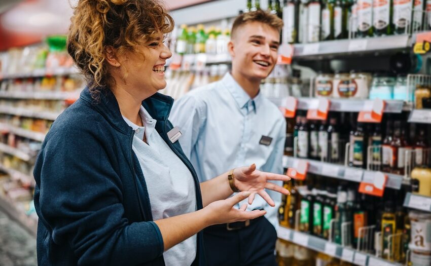 Image of happy c-store staff. C-store staff retention is a big part of c-store operations ROI