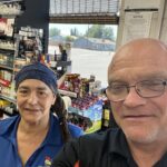 image of vince with staff member. Vince resists micromanagement. Instead, he builds trust and good habits. “I want my team to know the routine, know what’s important, and run with it. Once that’s in place, it almost runs itself.”