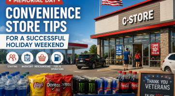 Memorial Day convenience store tips for staffing inventory and holiday weekend preparation