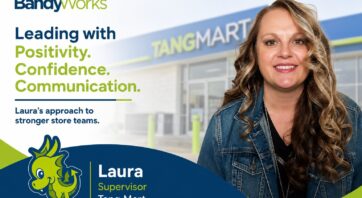 Laura Tang Mart supervisor on convenience store team communication